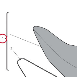 Porte-Numero D. 48217201BA — réf. 48217201BA | Ducati Store