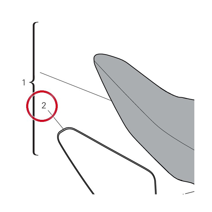 Decalcomanie Porte-Numero — réf. 4381H171A | Ducati Store