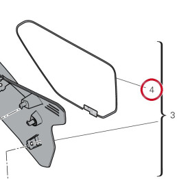 Decalcomanie Porte-Numero — réf. 4381H161A | Ducati Store