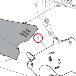Cache centrale 4601P101B — réf. 4601P101B | Ducati Store