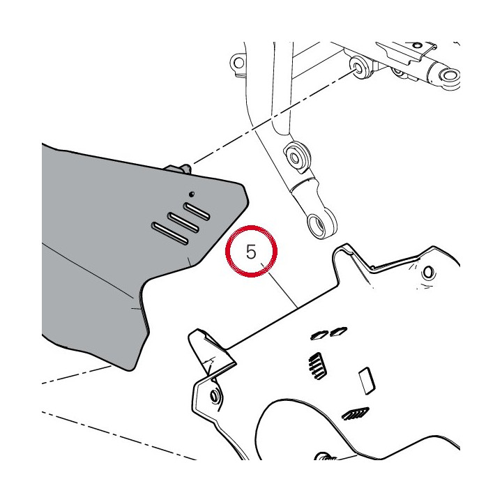 Cache centrale 4601P101B — réf. 4601P101B | Ducati Store