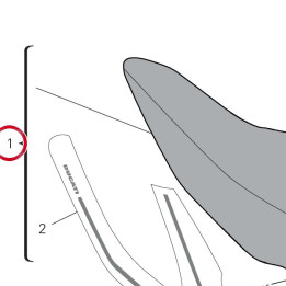 Porte-Numero D. 48212981AA — réf. 48212981AA | Ducati Store