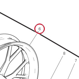 Jante roue av. 50122831AC — réf. 50122831AC | Ducati Store