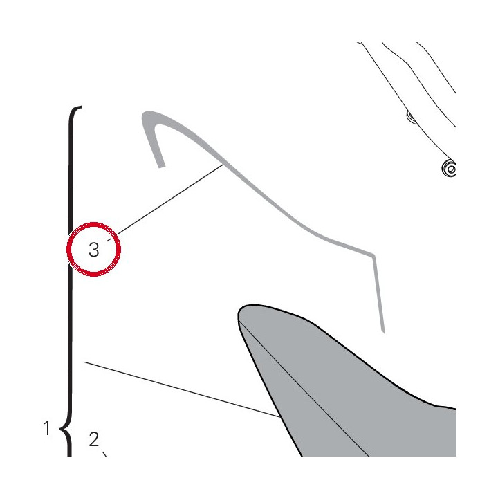 Decalcomanie supérieur — réf. 4381L161A | Ducati Store