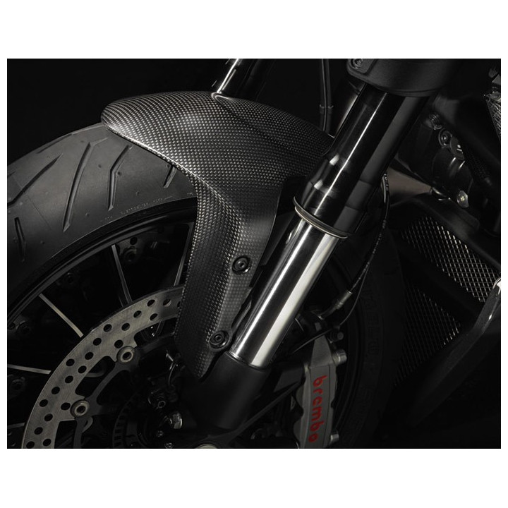 Garde-boue avant carbone Diavel