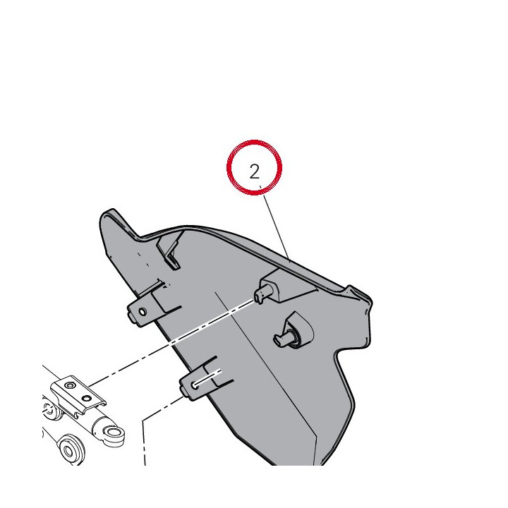 Porte-Numero G. 4601M971AB — réf. 4601M971AB | Ducati Store