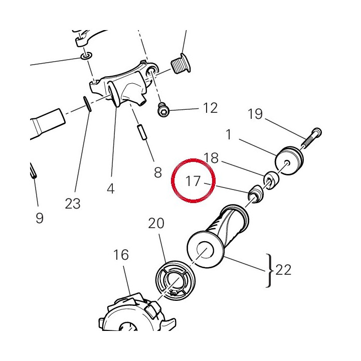 Douille 71011451A — réf. 71011451A | Ducati Store