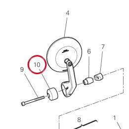 Adapteur cote alternateur — réf. 97612941AA | Ducati Store
