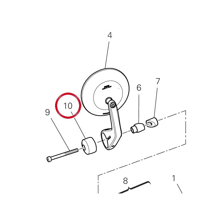 Adapteur cote alternateur — réf. 97612941AA | Ducati Store