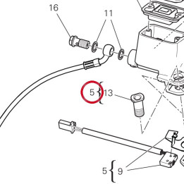 Maitre-Cylindre embrayage — réf. 63041471A | Ducati Store