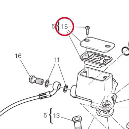 Bouchon complète 89340401AA — réf. 89340401AA | Ducati Store