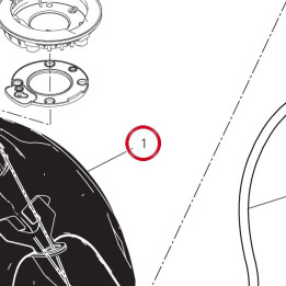 Réservoir carburant — réf. 58613181DF | Ducati Store