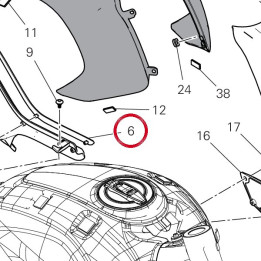 Protection 4601N191AB — réf. 4601N191AB | Ducati Store