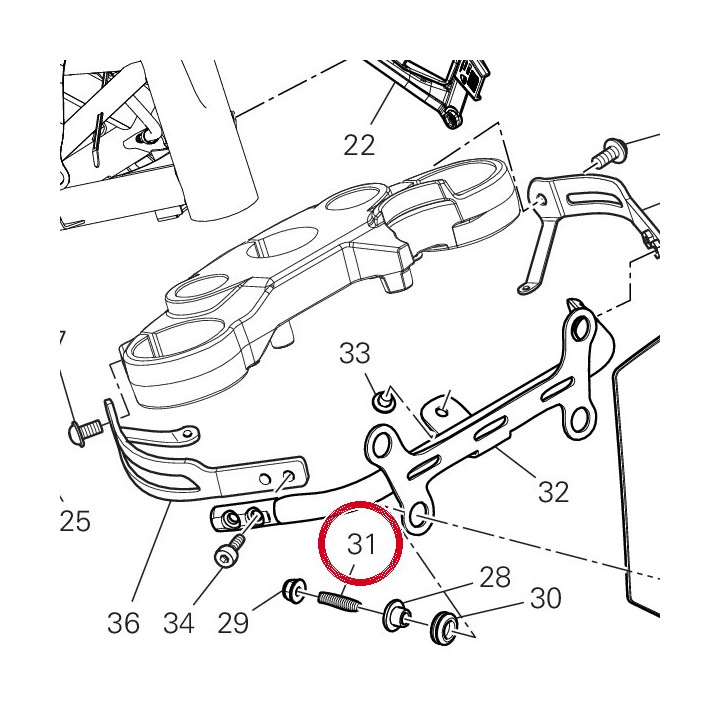 Vis sans tête filetée stei — réf. 77840071A | Ducati Store