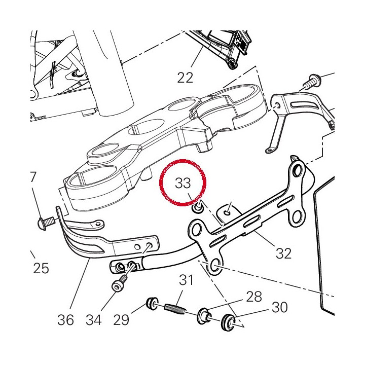 Tampon 86614501A — réf. 86614501A | Ducati Store