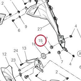 Vis tbeif M6X12 77240403C — réf. 77240403C | Ducati Store