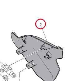 Porte-Numero G. 4601M971AC — réf. 4601M971AC | Ducati Store