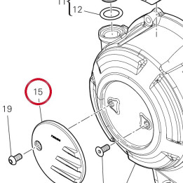 Cache Rizoma 4601S901A — réf. 4601S901A | Ducati Store