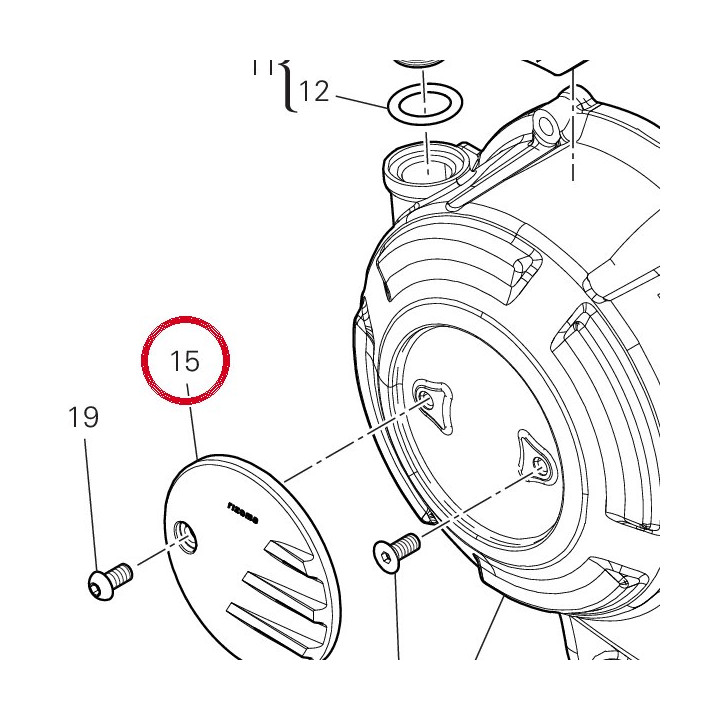 Cache Rizoma 4601S901A — réf. 4601S901A | Ducati Store