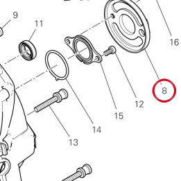 Cache Rizoma 4601S911A — réf. 4601S911A | Ducati Store