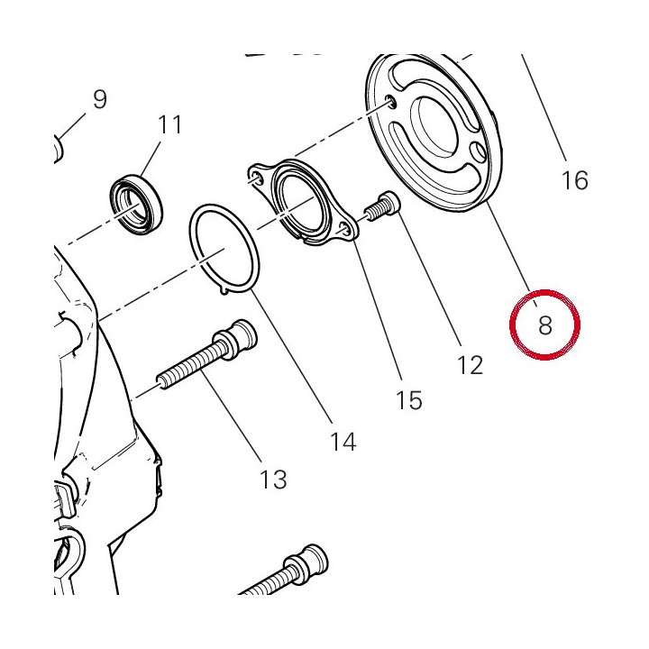 Cache Rizoma 4601S911A — réf. 4601S911A | Ducati Store