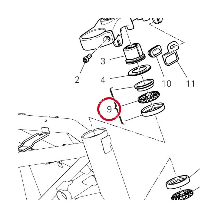 Roulements direction ntn — réf. 70241232A | Ducati Store