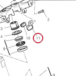 Equerre capteur 8301B111AA — réf. 8301B111AA | Ducati Store