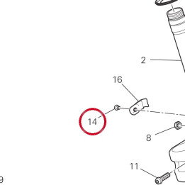 Vis tbei M6X10 77510541A — réf. 77510541A | Ducati Store