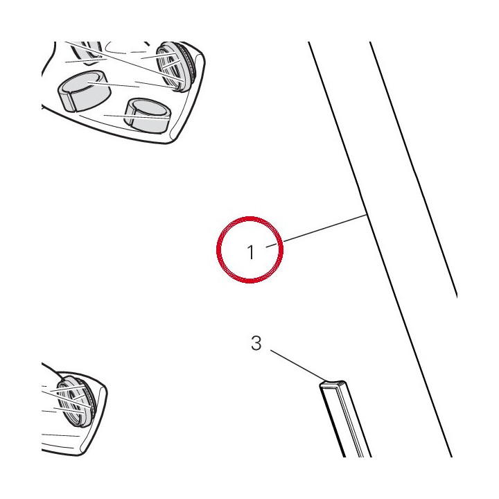 Fourche complète droit — réf. 34421023A | Ducati Store