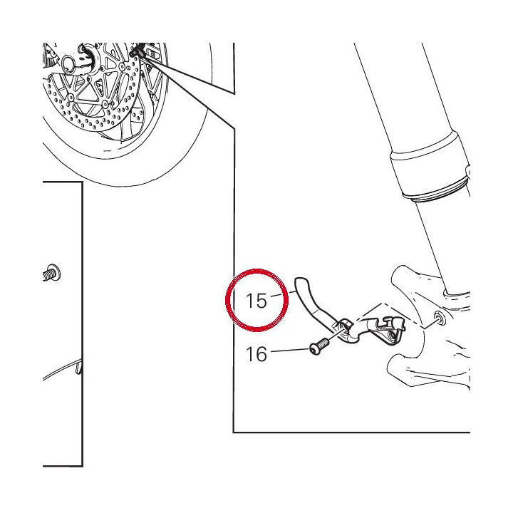 Passe-Cable Abs 75810642A — réf. 75810642A | Ducati Store