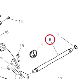 Axe fourche ariere 36910081A — réf. 36911571A | Ducati Store