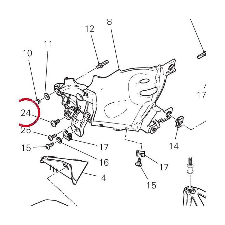 Vis special 77211261B — réf. 77211261B | Ducati Store