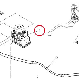 Centrale Abs 54240801A — réf. 54240801A | Ducati Store