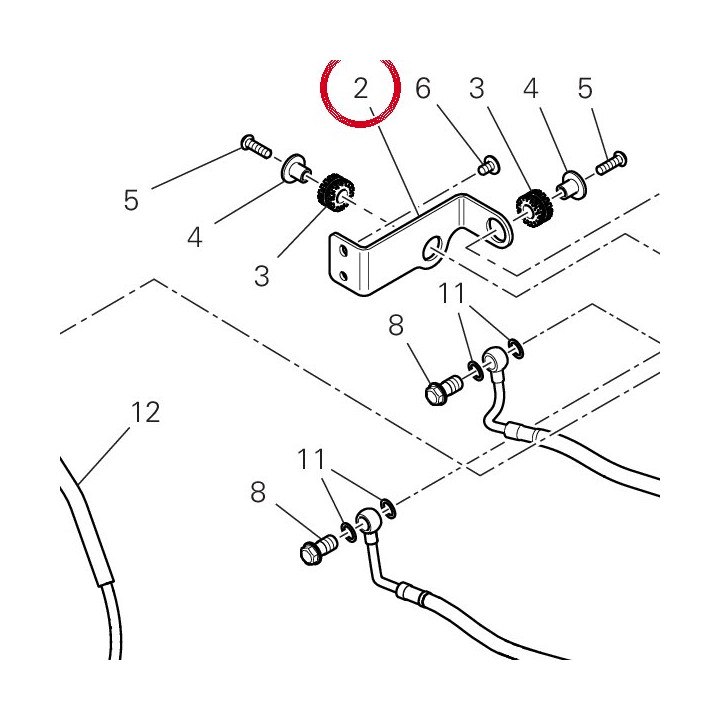 Support Abs 8301A601AA — réf. 8301A601AA | Ducati Store