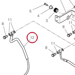 Durite maître cylindre — réf. 61911011A | Ducati Store