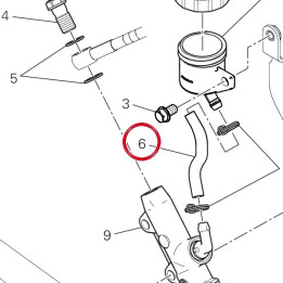 Tuyau 87711131A — réf. 87711131A | Ducati Store