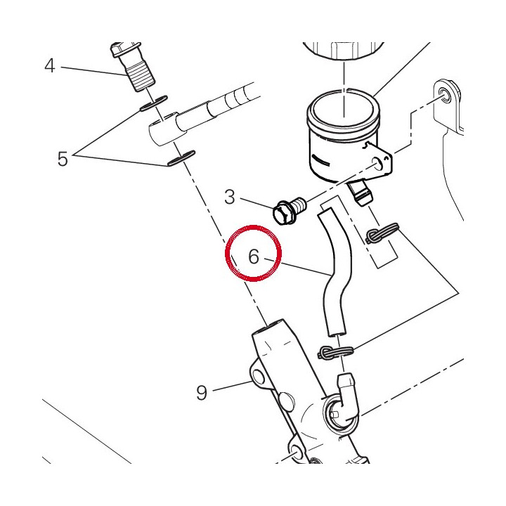 Tuyau 87711131A — réf. 87711131A | Ducati Store