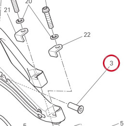 Douille long 71115851AA — réf. 71115851AA | Ducati Store