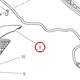 Bavette Garde-Boue 4601D981A — réf. 4601D981A | Ducati Store