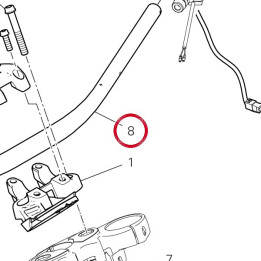 Guidon 36015921AA — réf. 36015921AA | Ducati Store