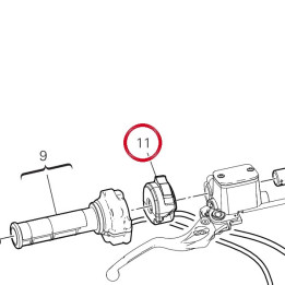 Commutateur droit 65010411B — réf. 65010411B | Ducati Store