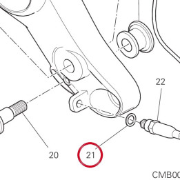 Joint en cuivre 11X8.2X1 — réf. 42020008A | Ducati Store