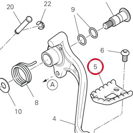 Plaque 82718591AA — réf. 82718591AA | Ducati Store