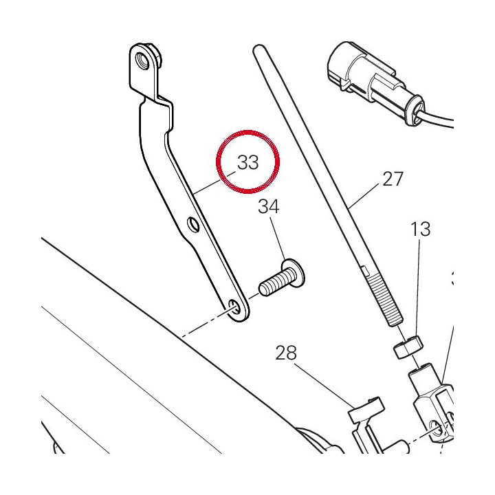 Support réservoir — réf. 8301A721AA | Ducati Store