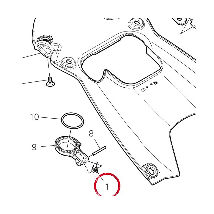 Ressort 79917071AA — réf. 79917071AA | Ducati Store