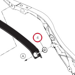 Entretoise 71615651AA — réf. 71615651AA | Ducati Store