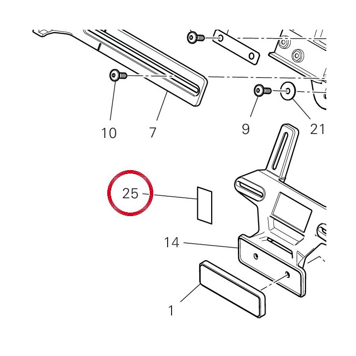 Colle "dual lock" 85012911A — réf. 85012911A | Ducati Store