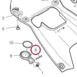 Goupille 86050481A — réf. 86050481A | Ducati Store