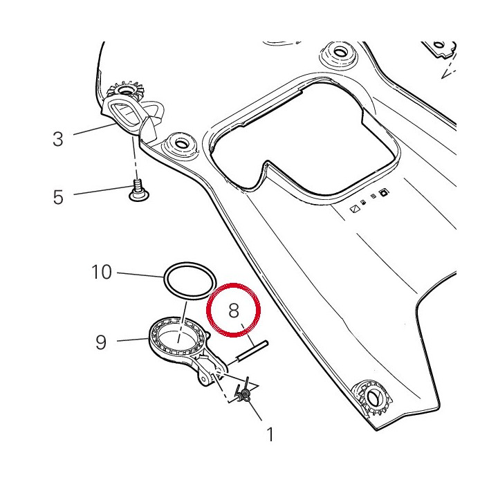 Goupille 86050481A — réf. 86050481A | Ducati Store