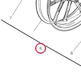 Jante roue av. 50122321AA — réf. 50122321AA | Ducati Store